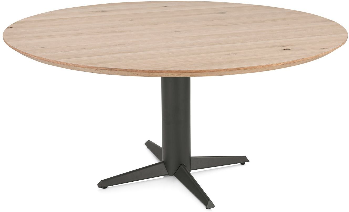 Henders en Hazel   Caletta Grijze Centrale Teenpoot Eettafel