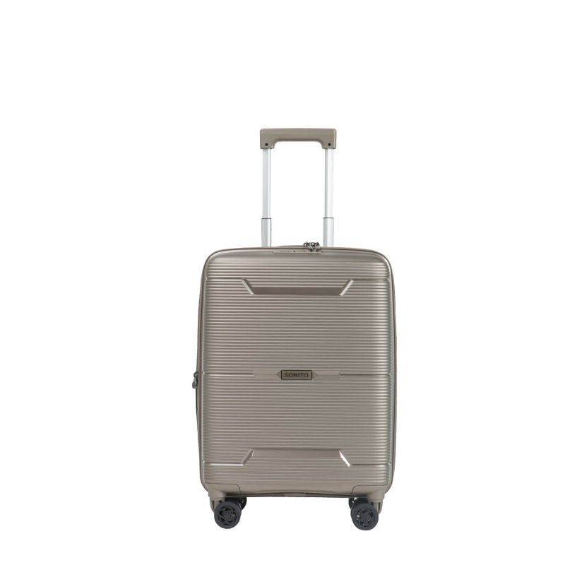 Lot de 3 valises extensibles Haree 55, 67 et 76.5 cm Pearly gold
