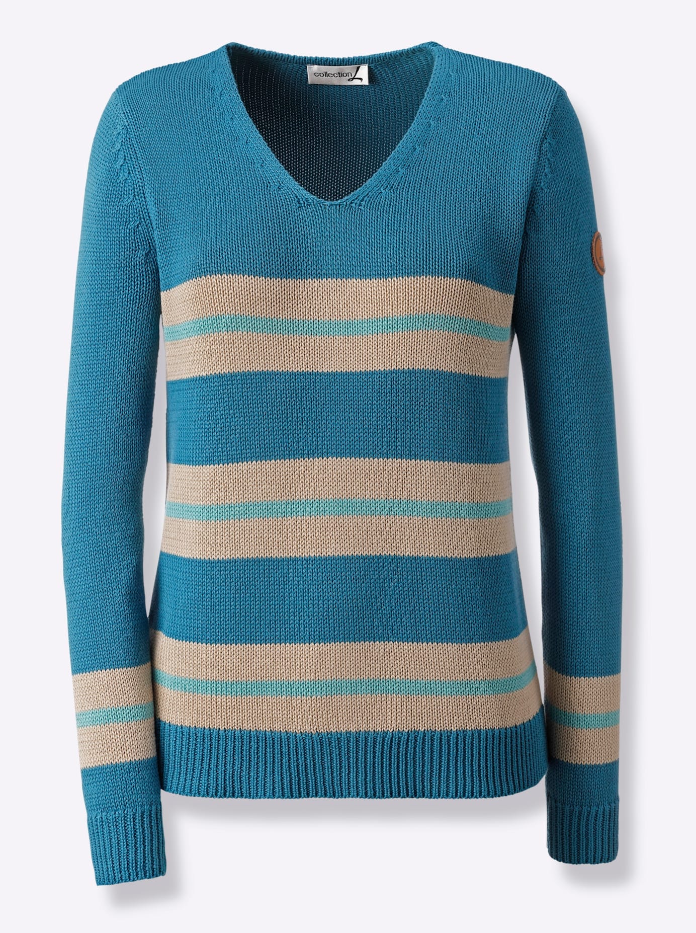 Casual Looks V-Ausschnitt-Pullover »Pullover«