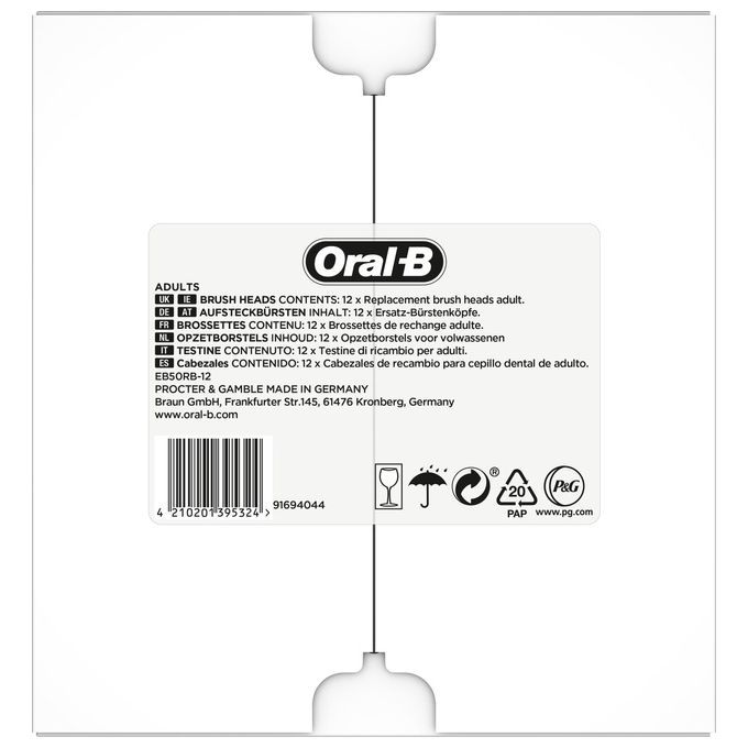 Oral-B AUFSTECKBÖRSTEN CLEANMAXIMIZER (CROSS ACTION 12ER WS)