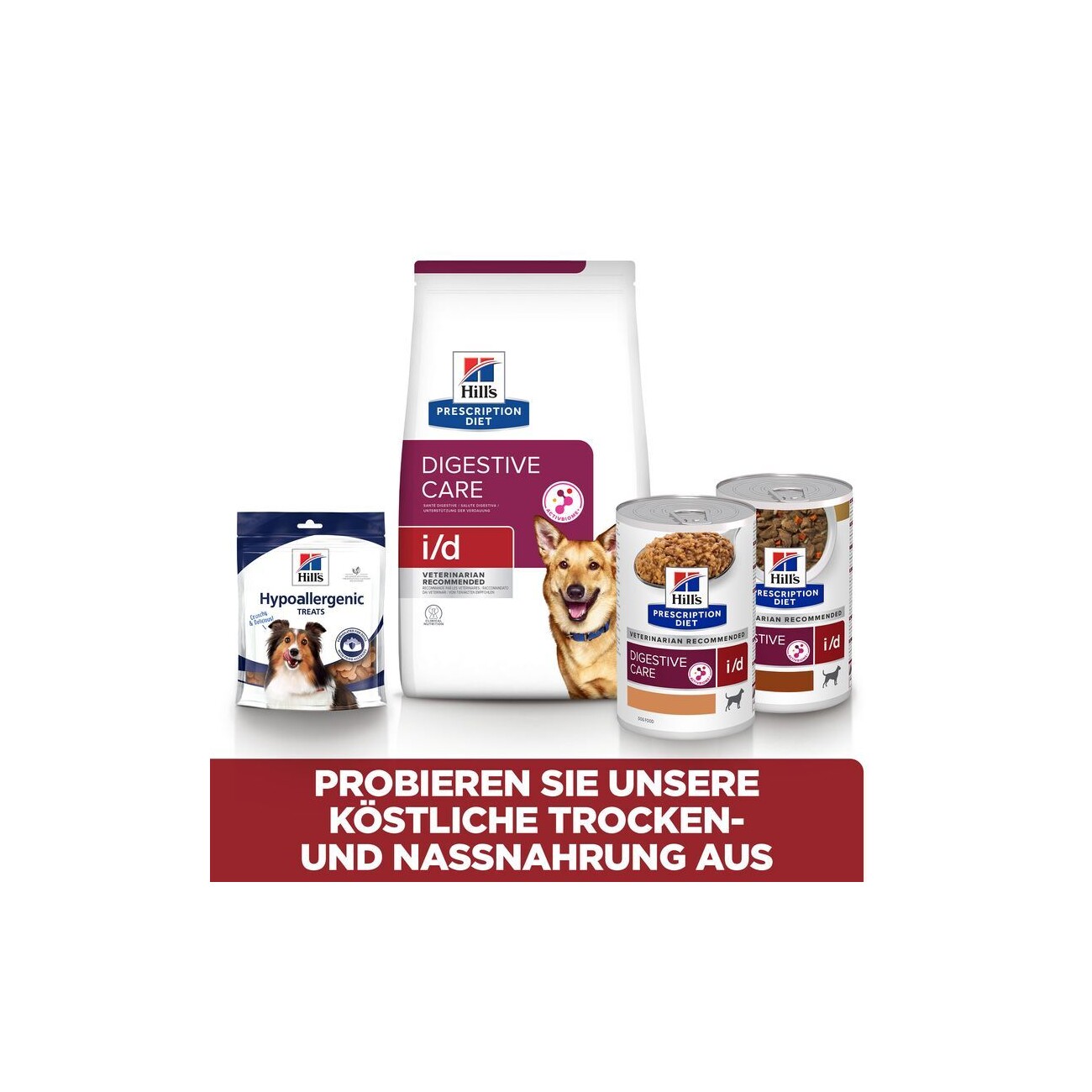 Hill's Prescription Diet i/d Nassfutter für Hunde, Adult, mit Truthahn zur Unterstützung der Verdauung 12x360 g