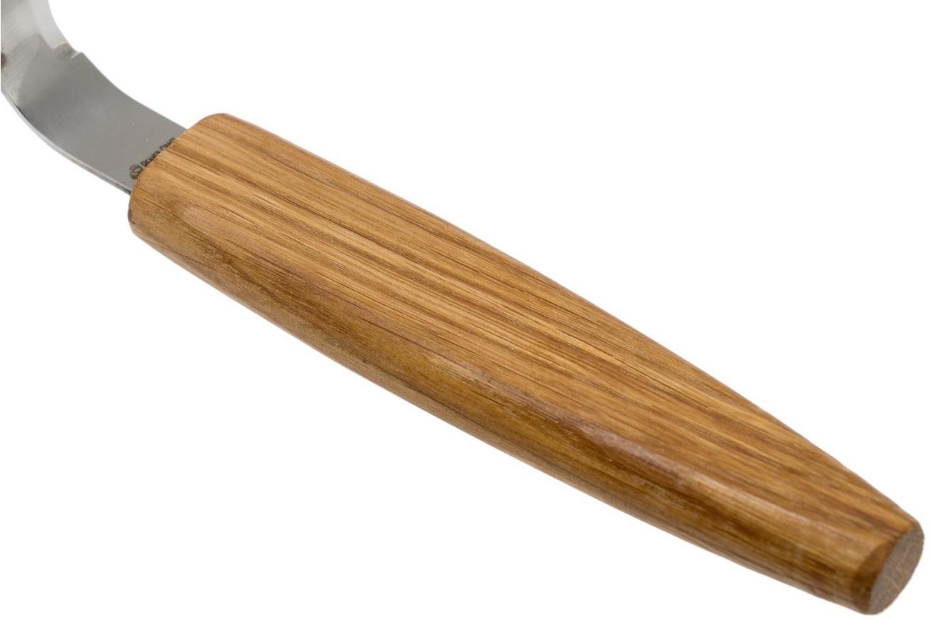 BeaverCraft Oak Spoon Carving Knife 30 mm SK2SOAK, rechtshandig lepelmes met schede