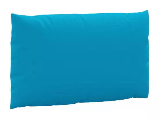 Coussins de palette 2 pièces bleu clair tissu oxford