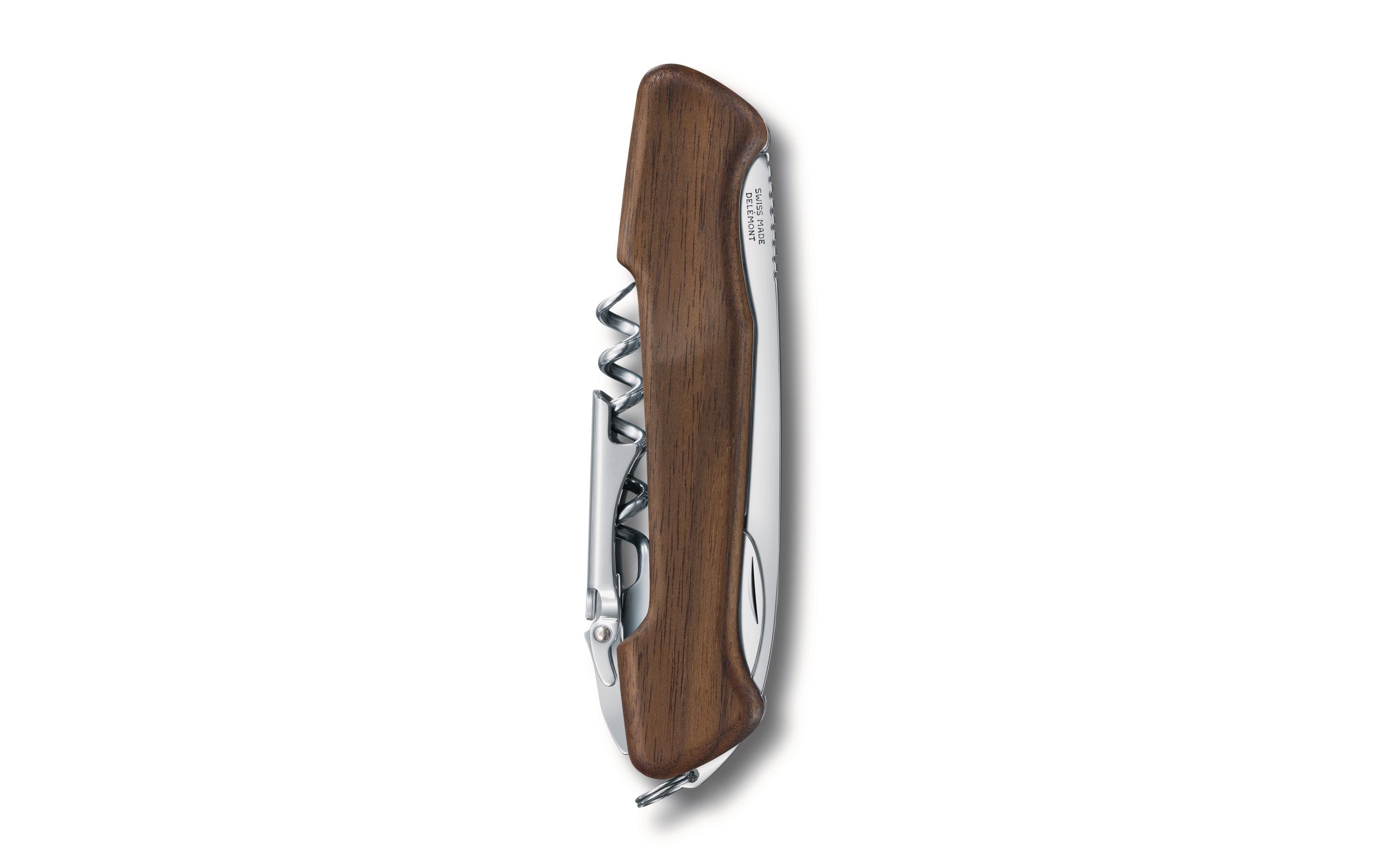 Taschenmesser Wine Master Nussbaumholz<br>Schweizer Sackmesser