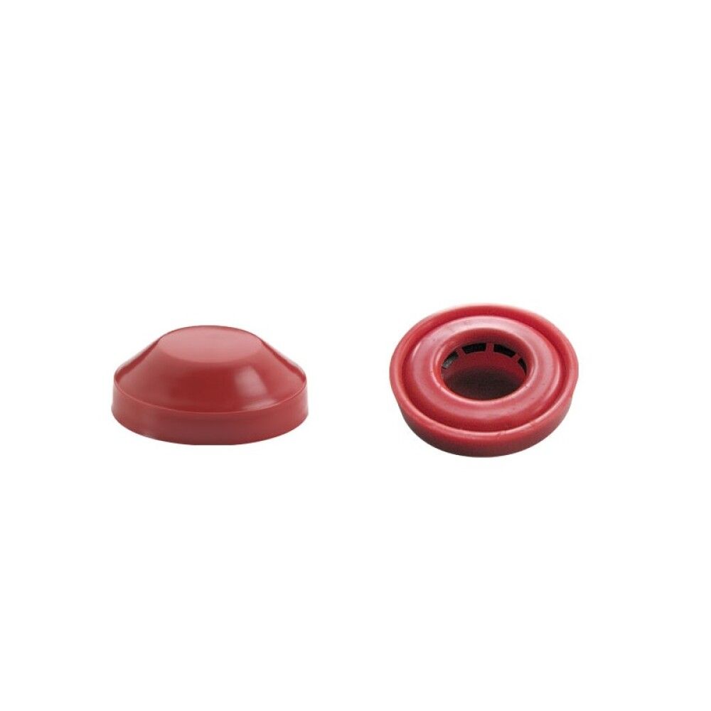 AKSELHETTER 20MM RØD 2-PAKK