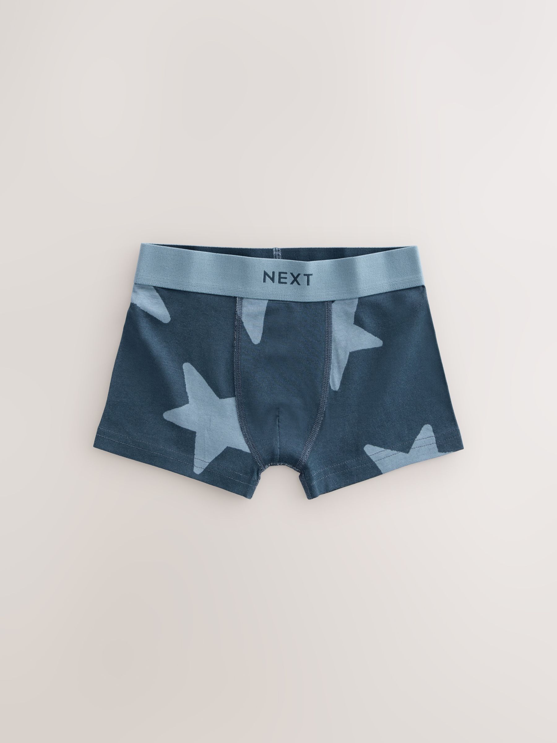 Blauw met sterren en strepen - Verpakking van 10 trunks (1,5-16jr)