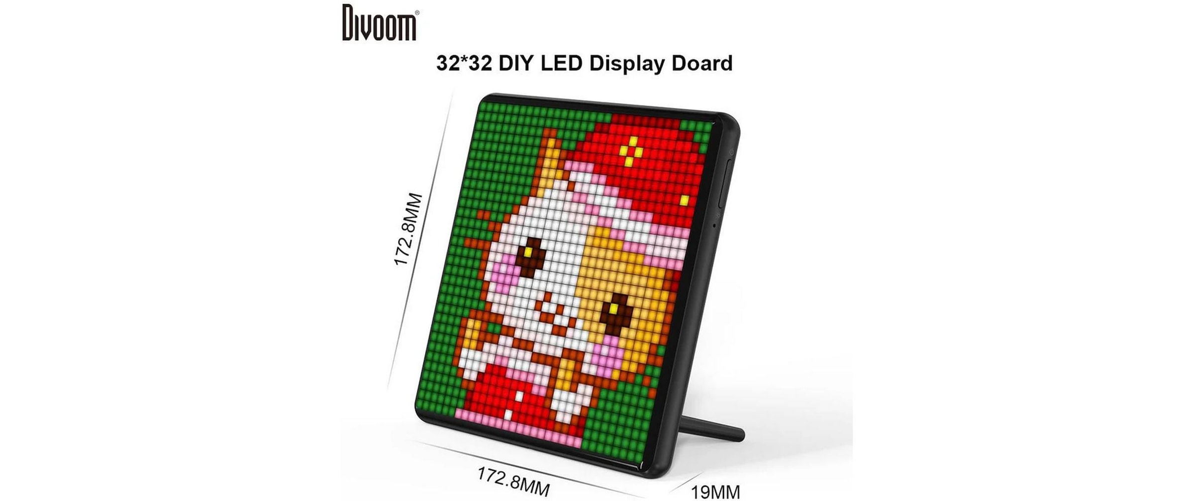 DIVOOM Digitaler Bilderrahmen »32 X 32 Pixel Art LED Display«
