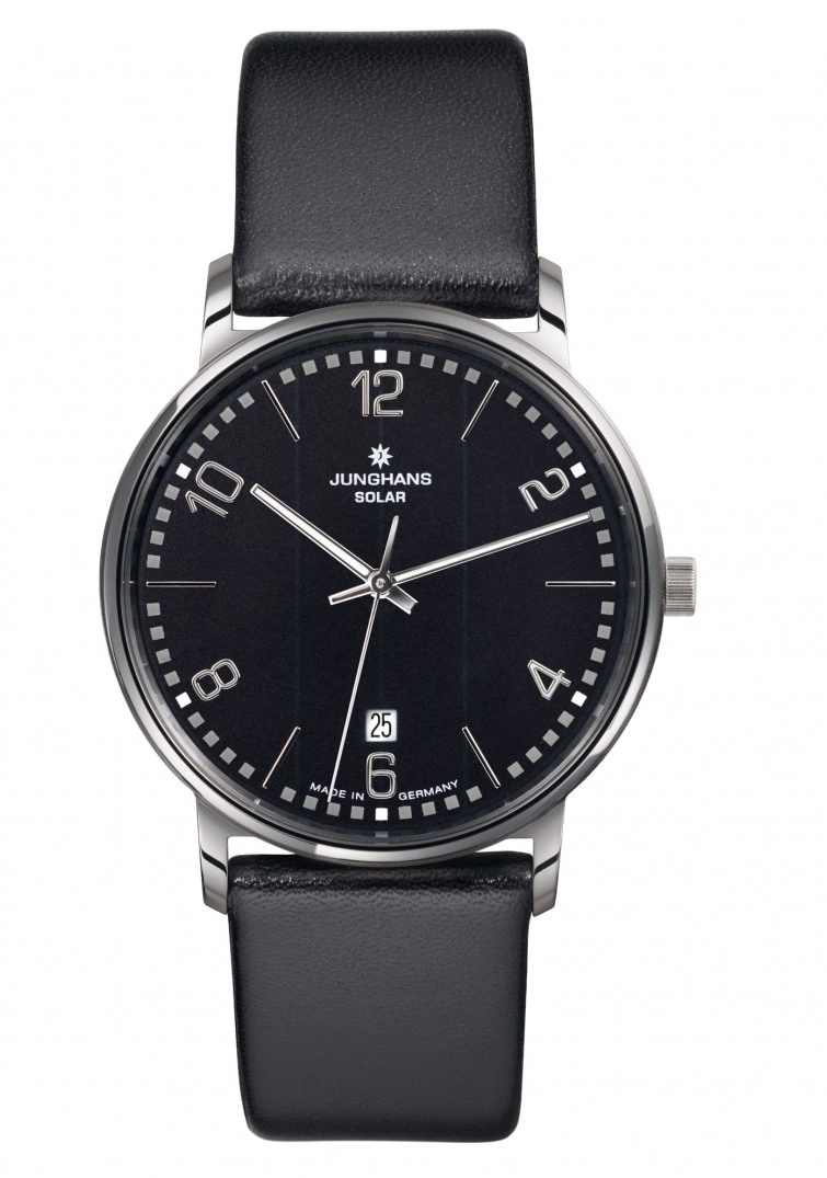 Junghans Milano Solar Herrenuhr Schwarz 014/4062.00