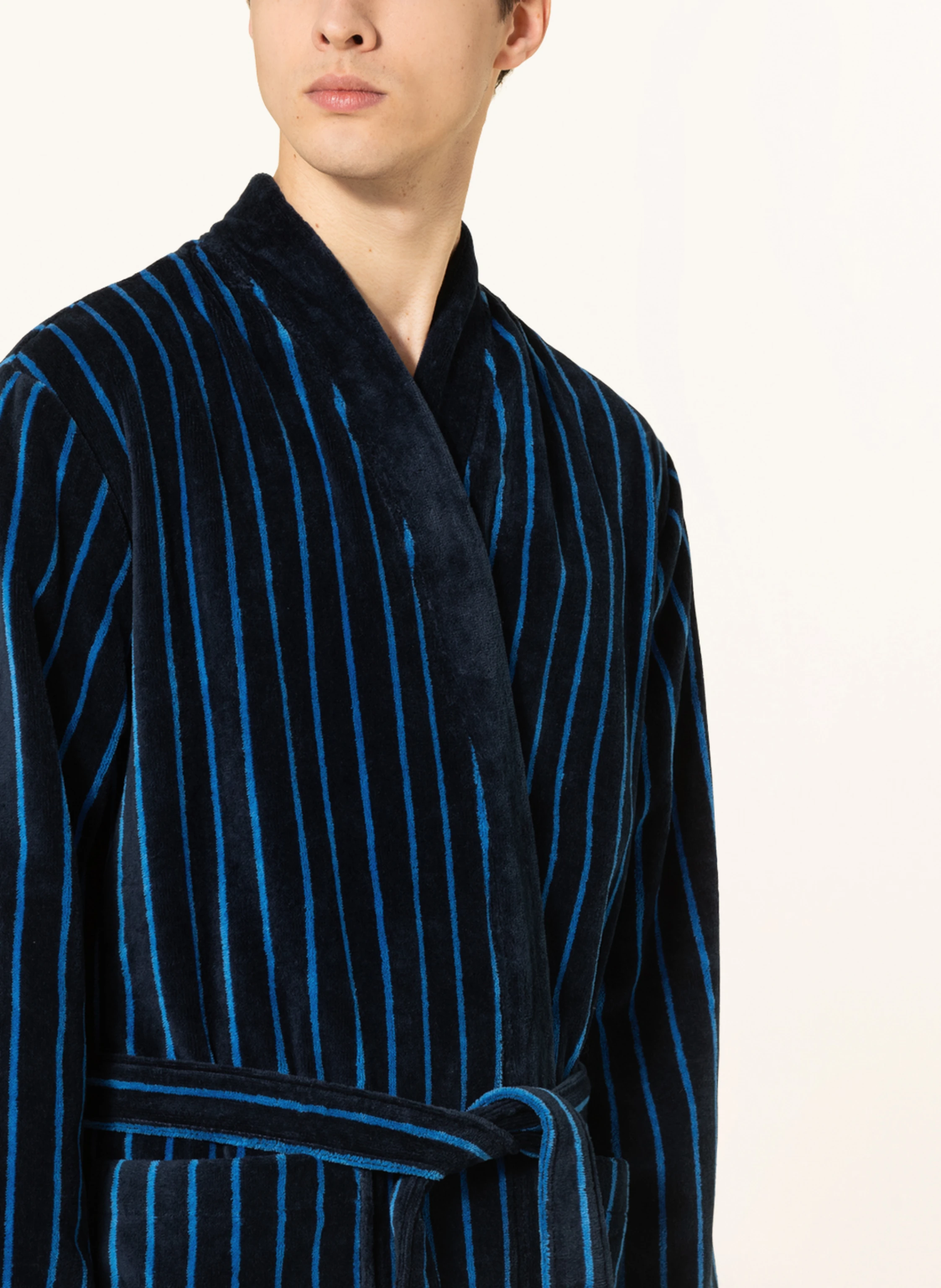 SCHIESSER Herren-Bademantel ESSENTIALS