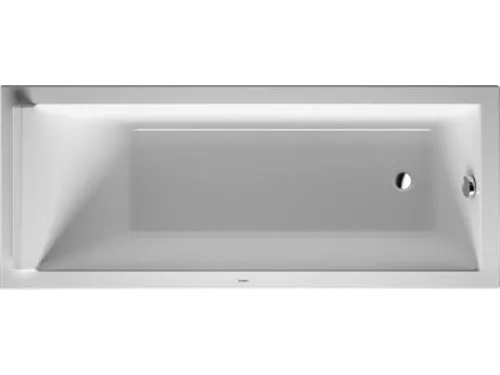 Starck badekar til indbygning 150 x 70 cm. Afløb i fodenden