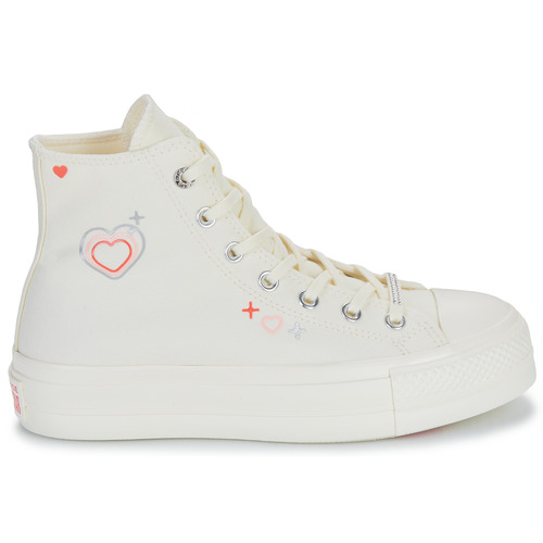 Converse - CHUCK TAYLOR ALL STAR LIFT - Blanc