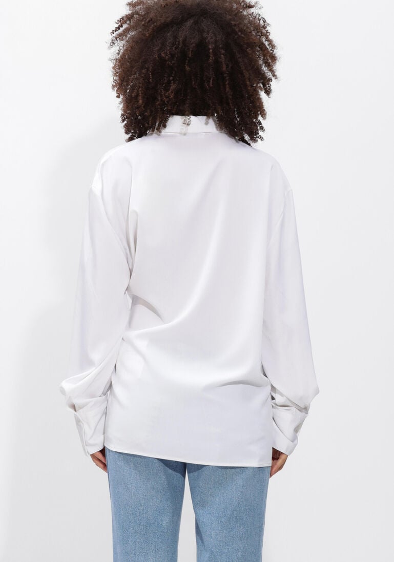 witte olaf hussein blouses drapey asymmetric shirt