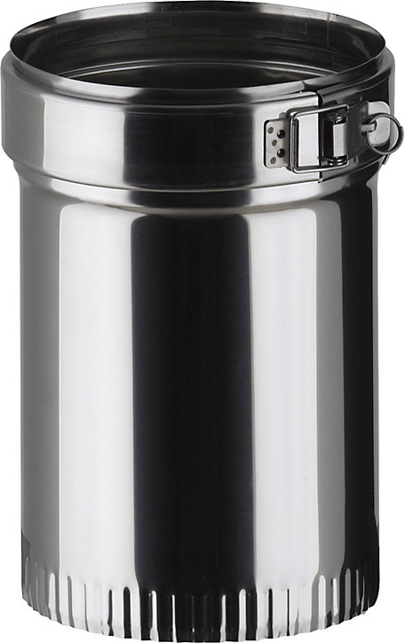 Raccord inox 100-080 email POUJOULAT