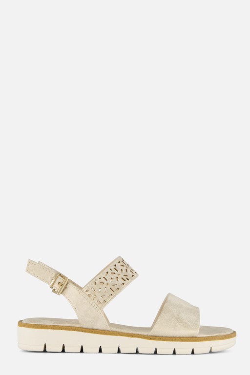 Marco Tozzi Sandalen beige Synthetisch