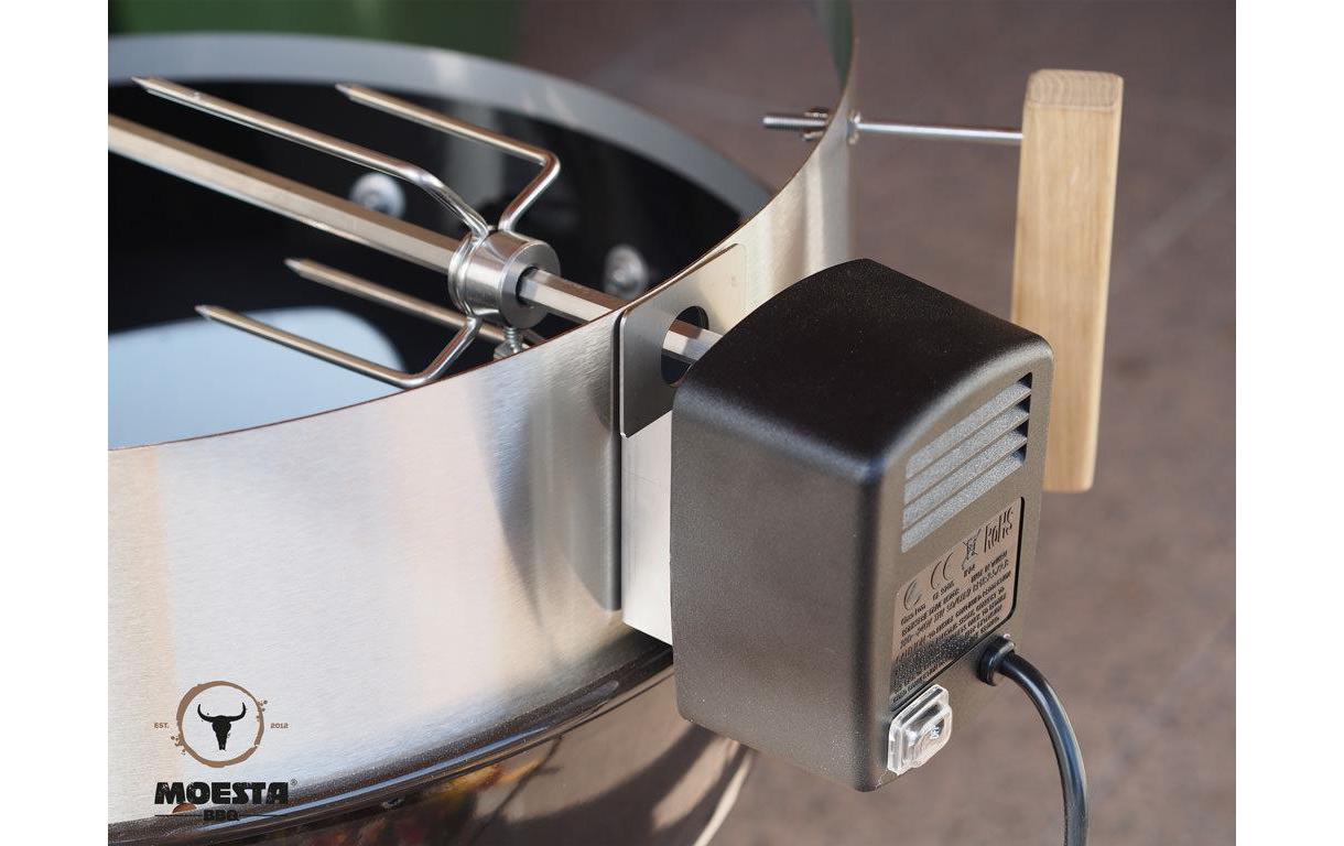 Grillspiess zu PizzaRing Ø 47/50cmGrillspiess, Batteriebetrieb