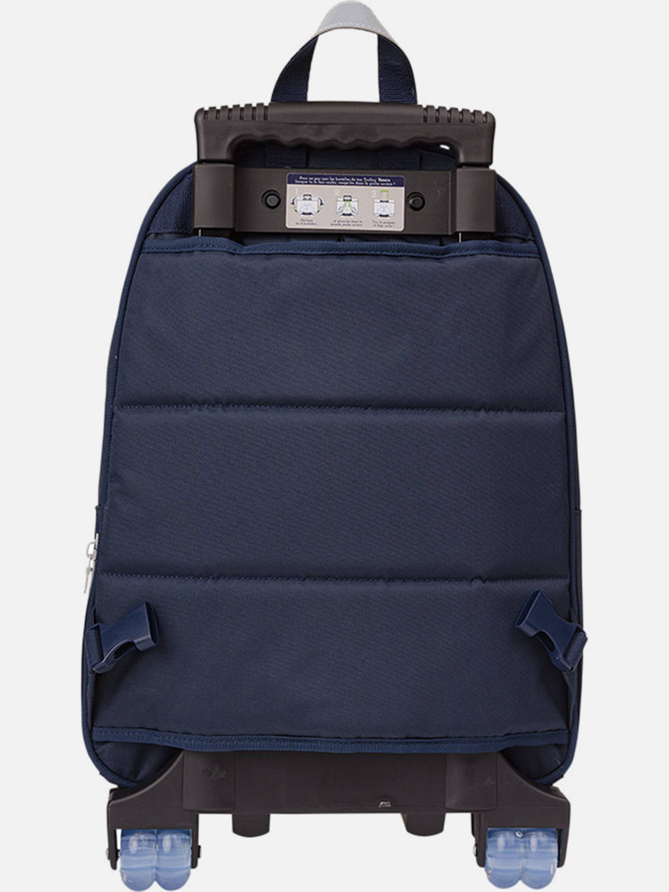 Sac a dos  roulettes 2 compartiments TANN'S