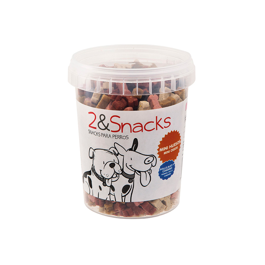 Biscoitos 2&Snacks Mini Bone Mix para Cães