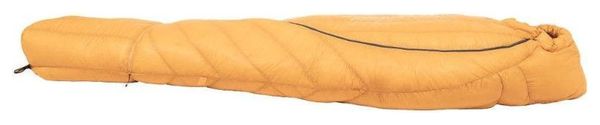 Turbat sac de couchage momie Ultar avec fermeture à glissière incurvée -21°C-Jaune