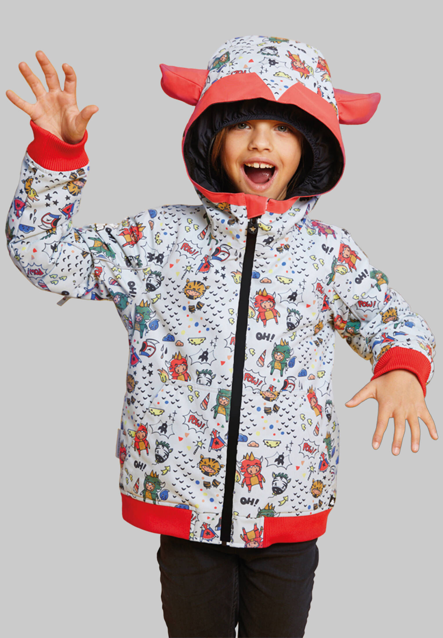 WeeDo| Kinder Winterjacke DEVILDO Teufelchen