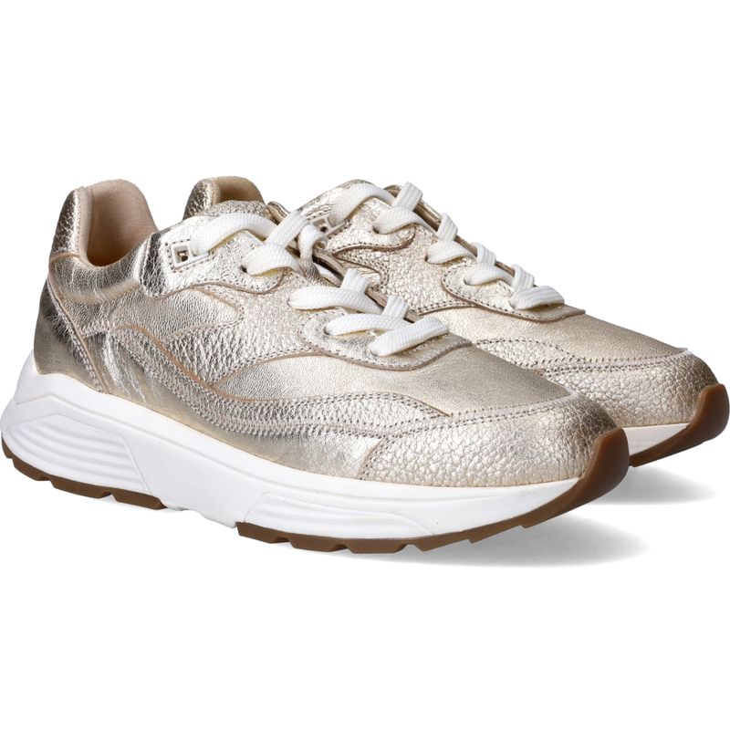 Xsensible Liberty Stretchwalker Sneakers Goud Dames