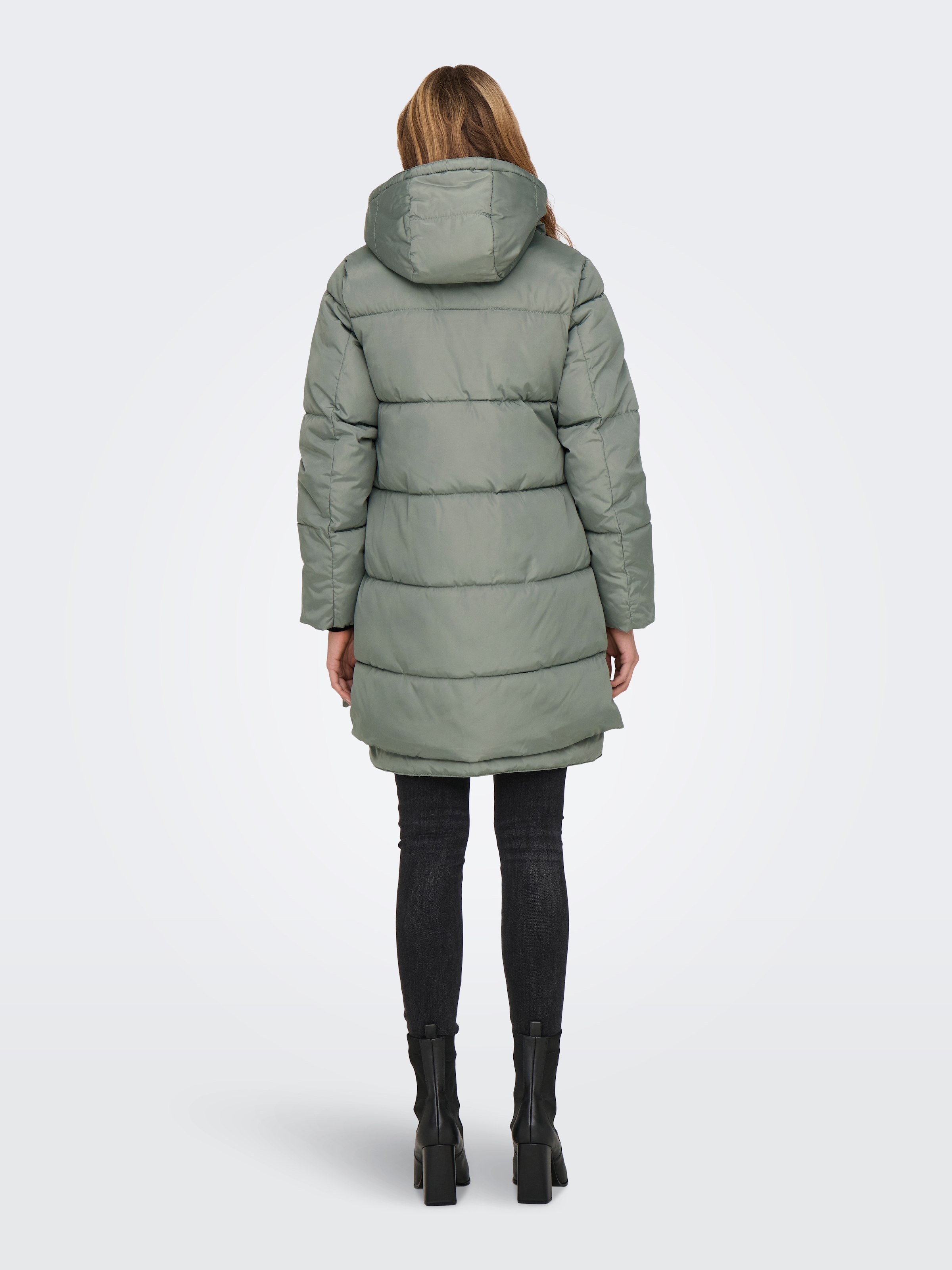 ONLY Steppmantel »ONLKELLY NORA LONG PUFFER COAT OTW«