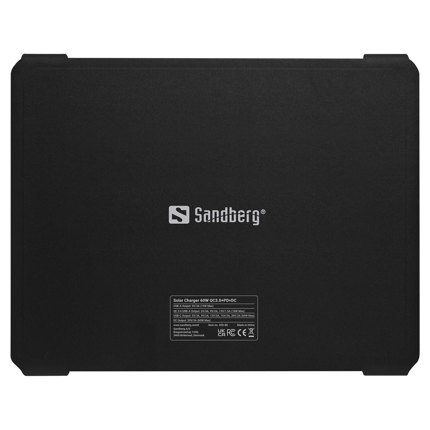 Sandberg Solar Charger 60W QC3.0 PD DC