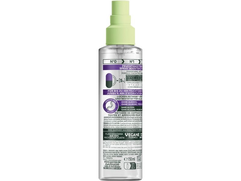 Garnier Pflegespray Curls Method 150 ml Haarpflege-Spray wurde speziell für die Bedürfnisse von lockigen Haaren