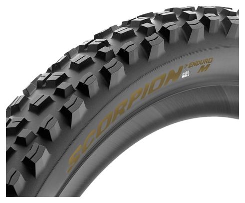 Pneu VTT Pirelli Scorpion Enduro M 29'' Tubeless Souple SmartGrip Gravity HardWall Or