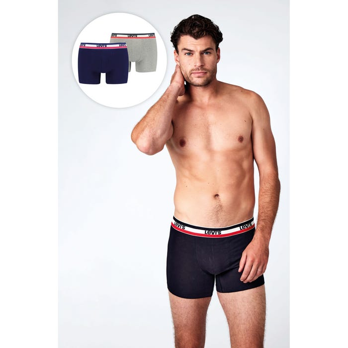 Levi's-2-pack boxershorts met logo - Levi's