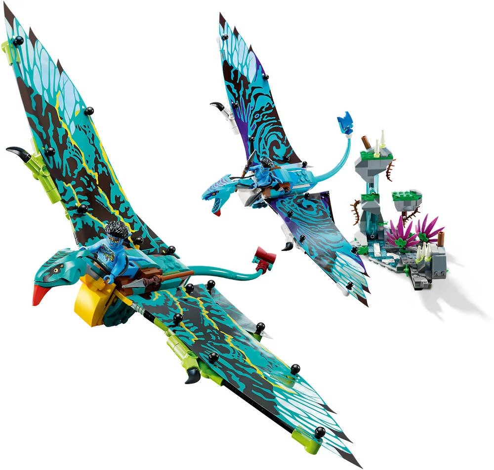LEGO® AVATAR 75572 - LE PREMIER VOL EN BANSHEE DE JAKE ET NEYTIRI
