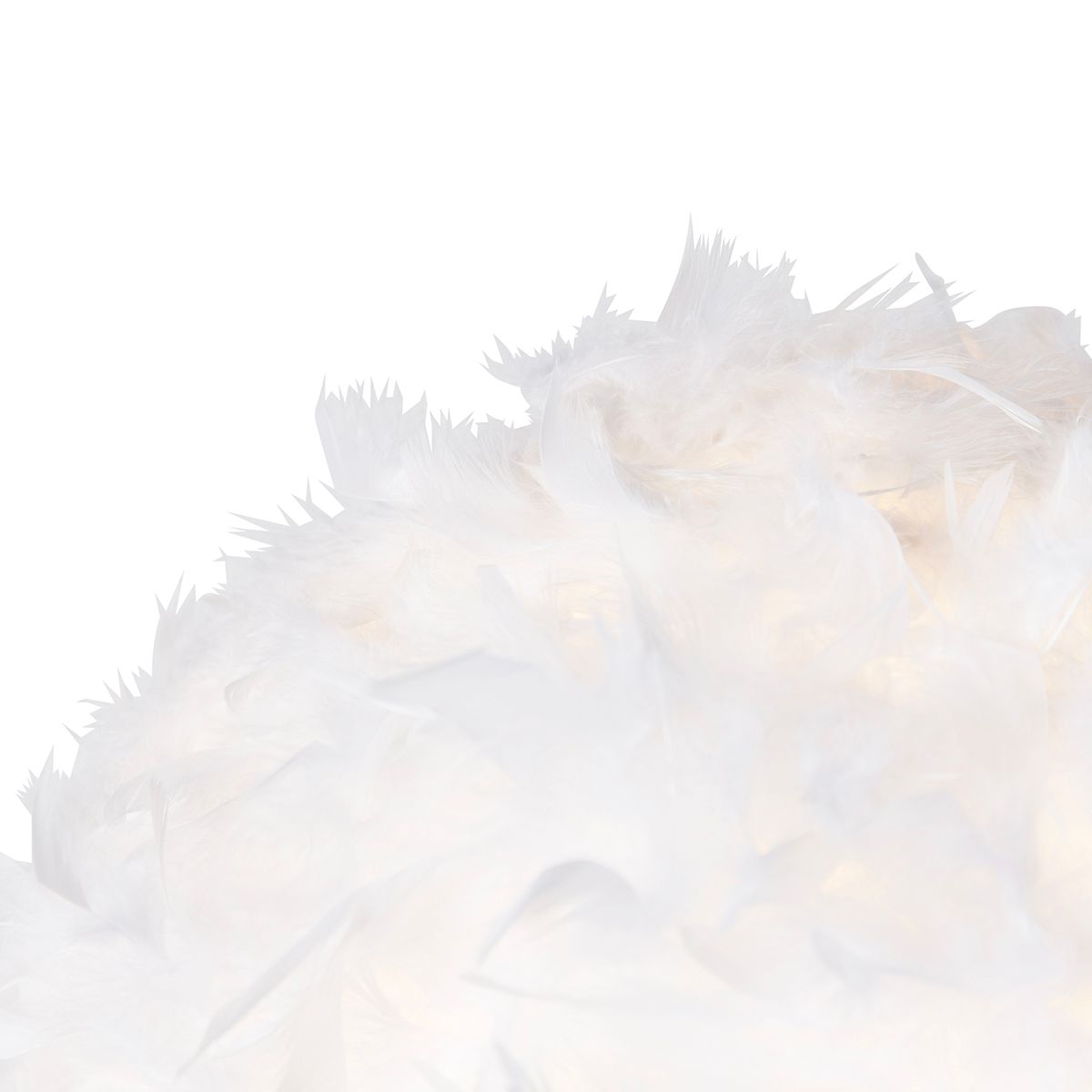 Smart romantische vloerlamp wit incl. Wifi A60 - Feather