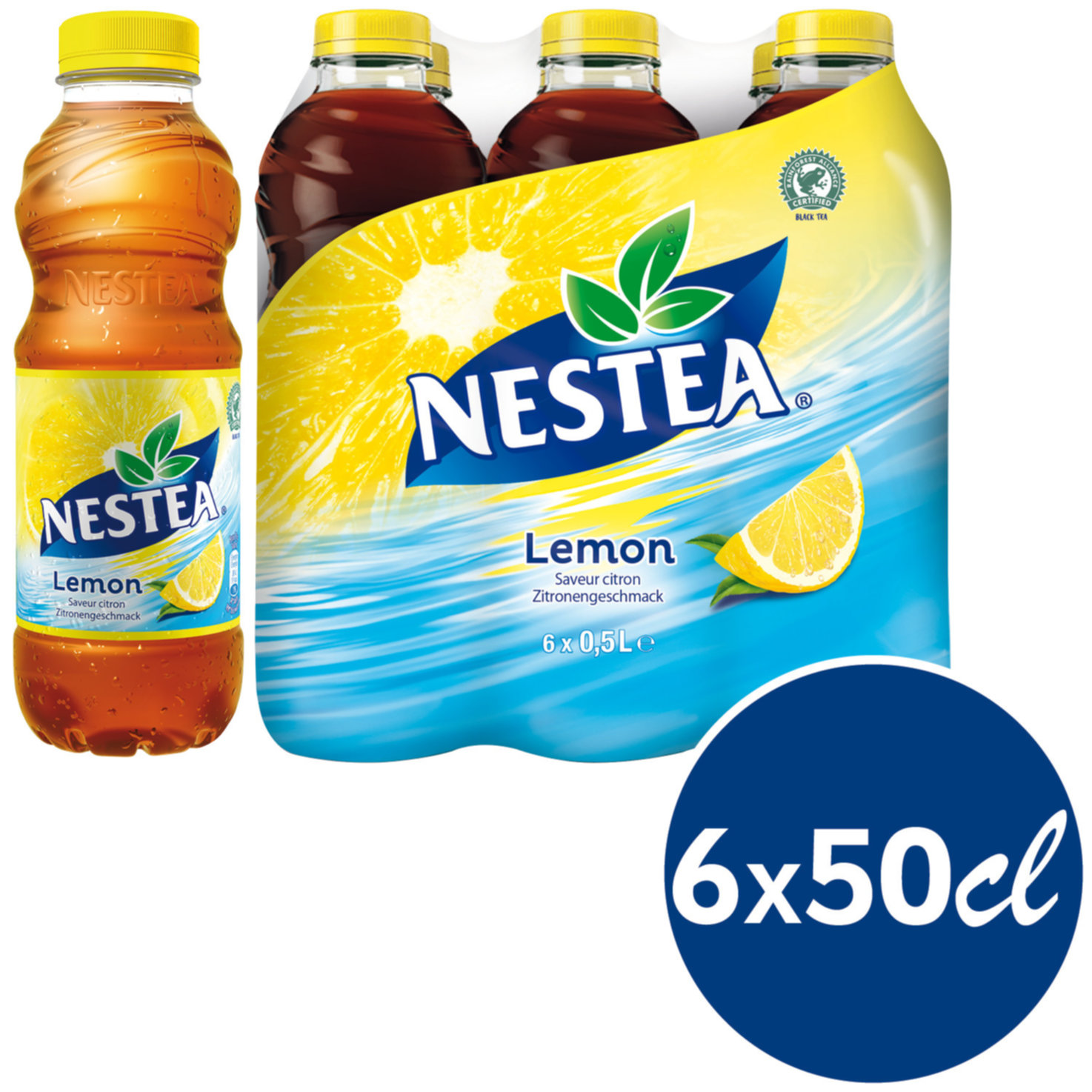 Nestea Schwarz Zitrone 6x50cl -300cl