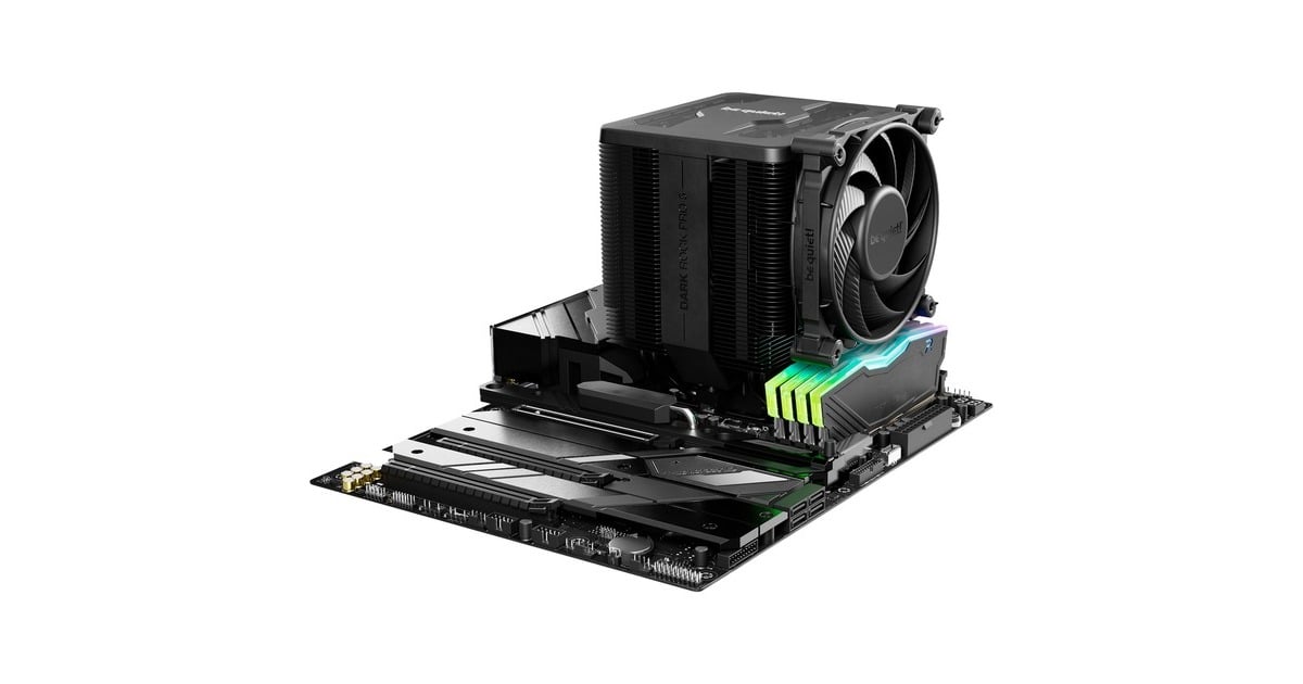 be quiet!Dark Rock Pro 5 CPU-koeler  (Zwart, 4-pins PWM fan-connector)