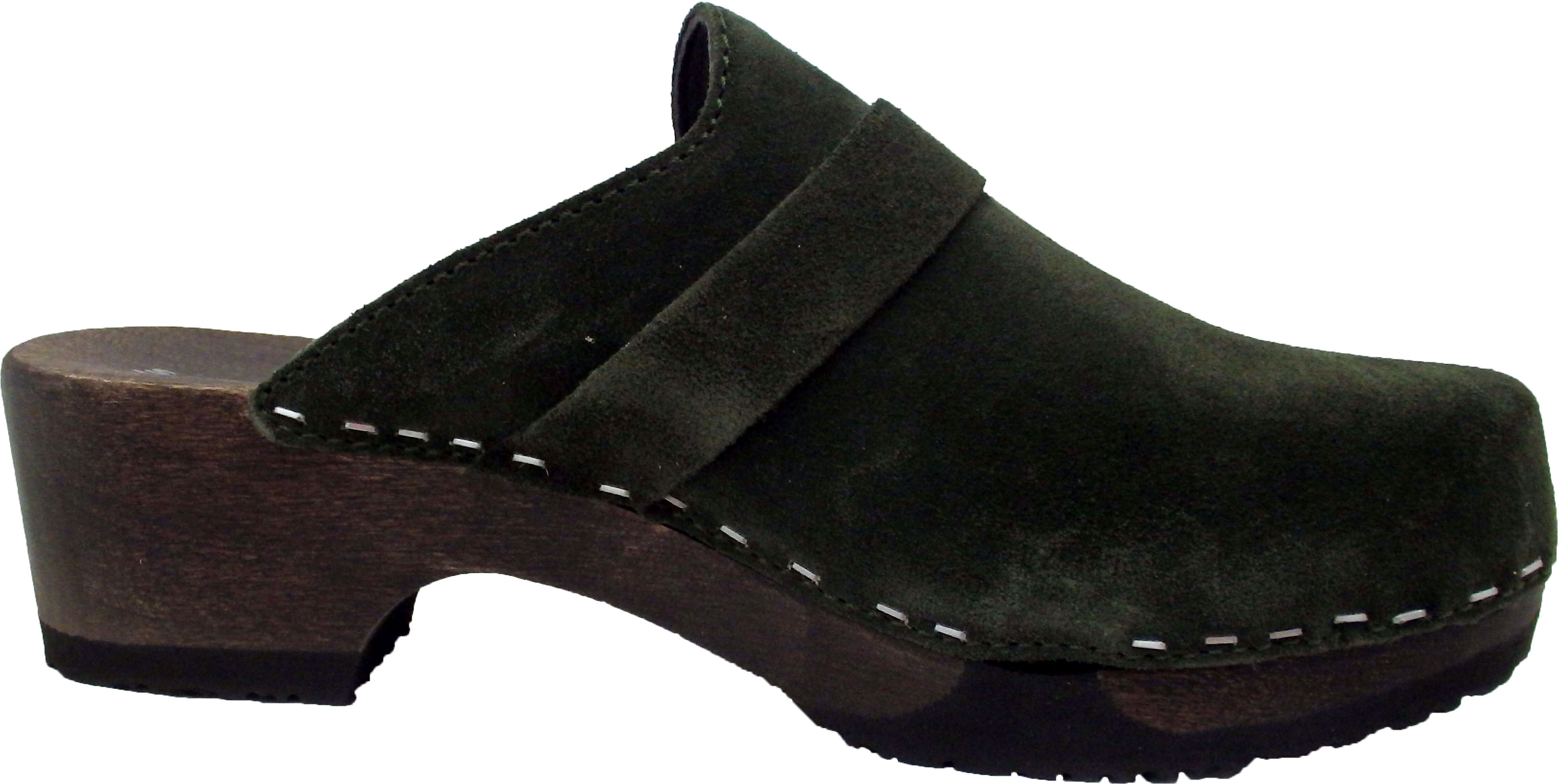 Softclox Clog TAMINA dunkeloliv Kaschmir