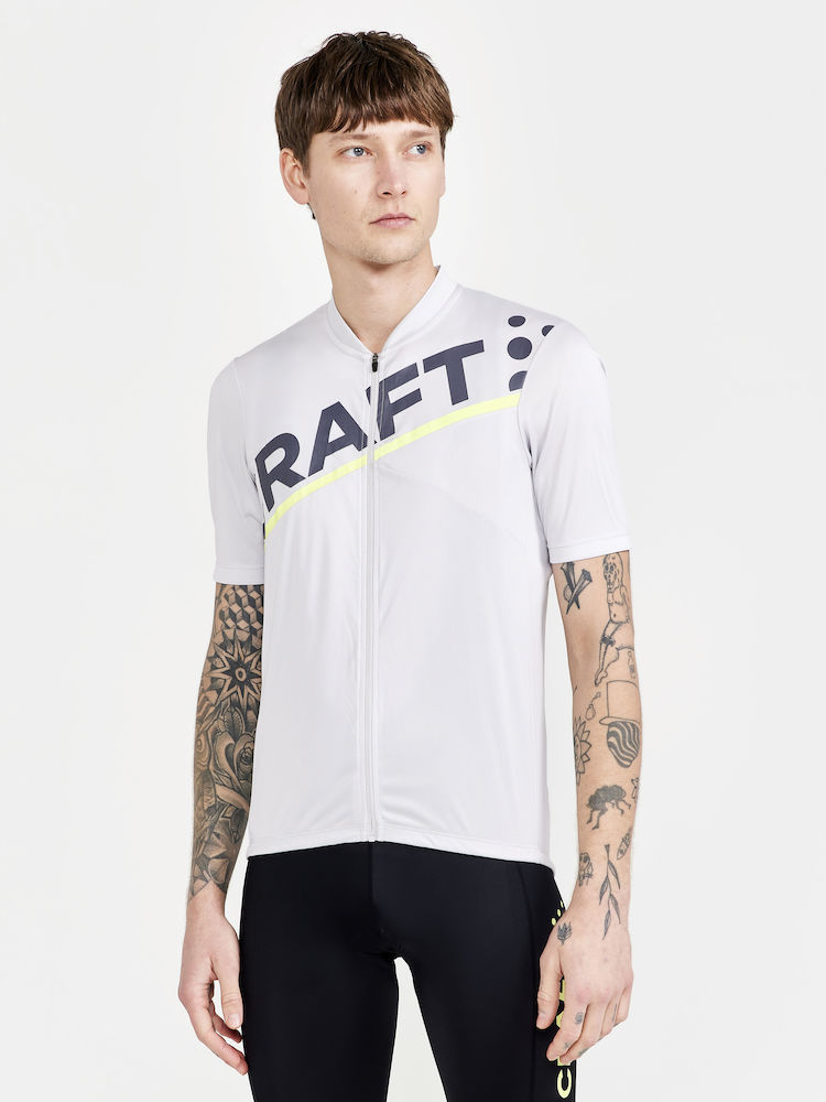 Craft Endur Logo Jersey Hvid