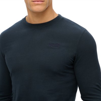 Tee-shirt à manches longues homme Vintage Logo Emb SUPERDRY