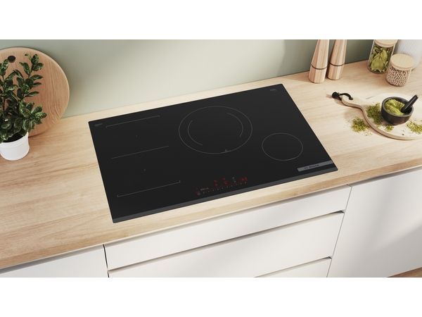 Bosch Induktionskochfeld PVS831HC1E Aufliegend Induktionskochfeld mit 4 Herdplatten