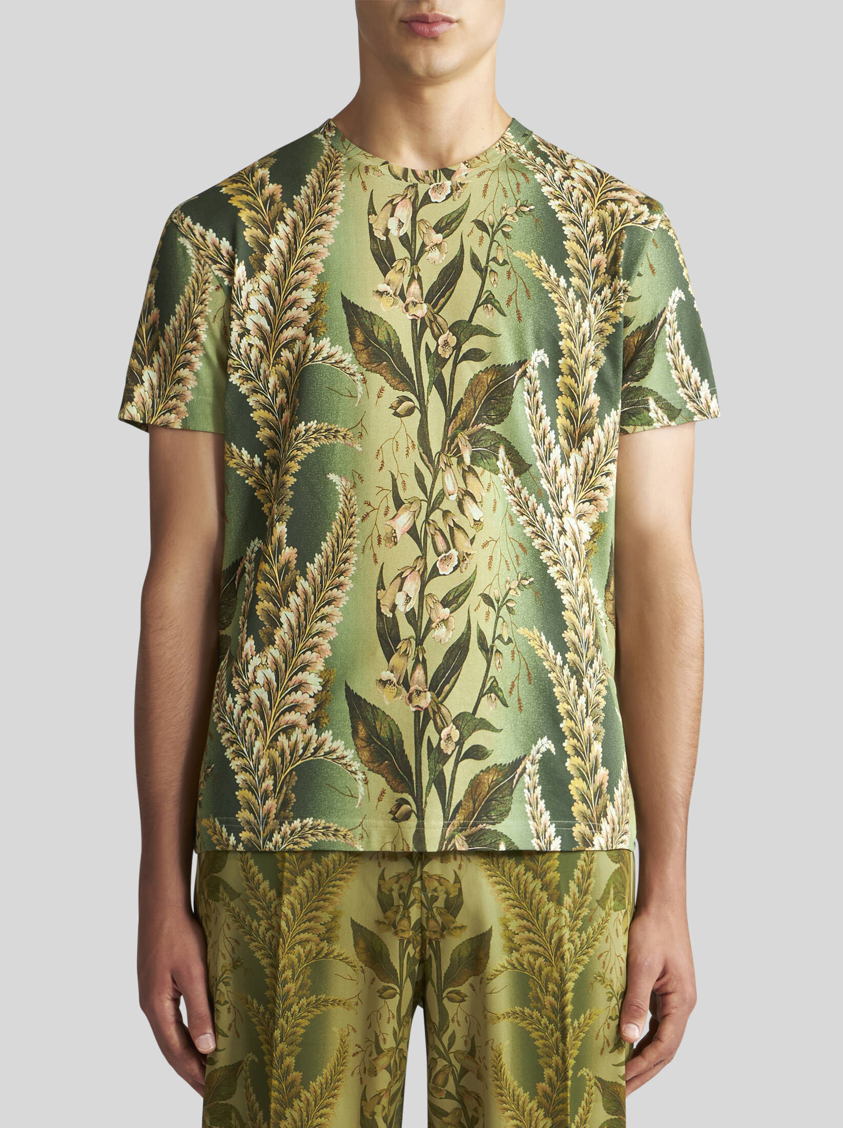 Etro| Herren T-Shirt aus Baumwolle