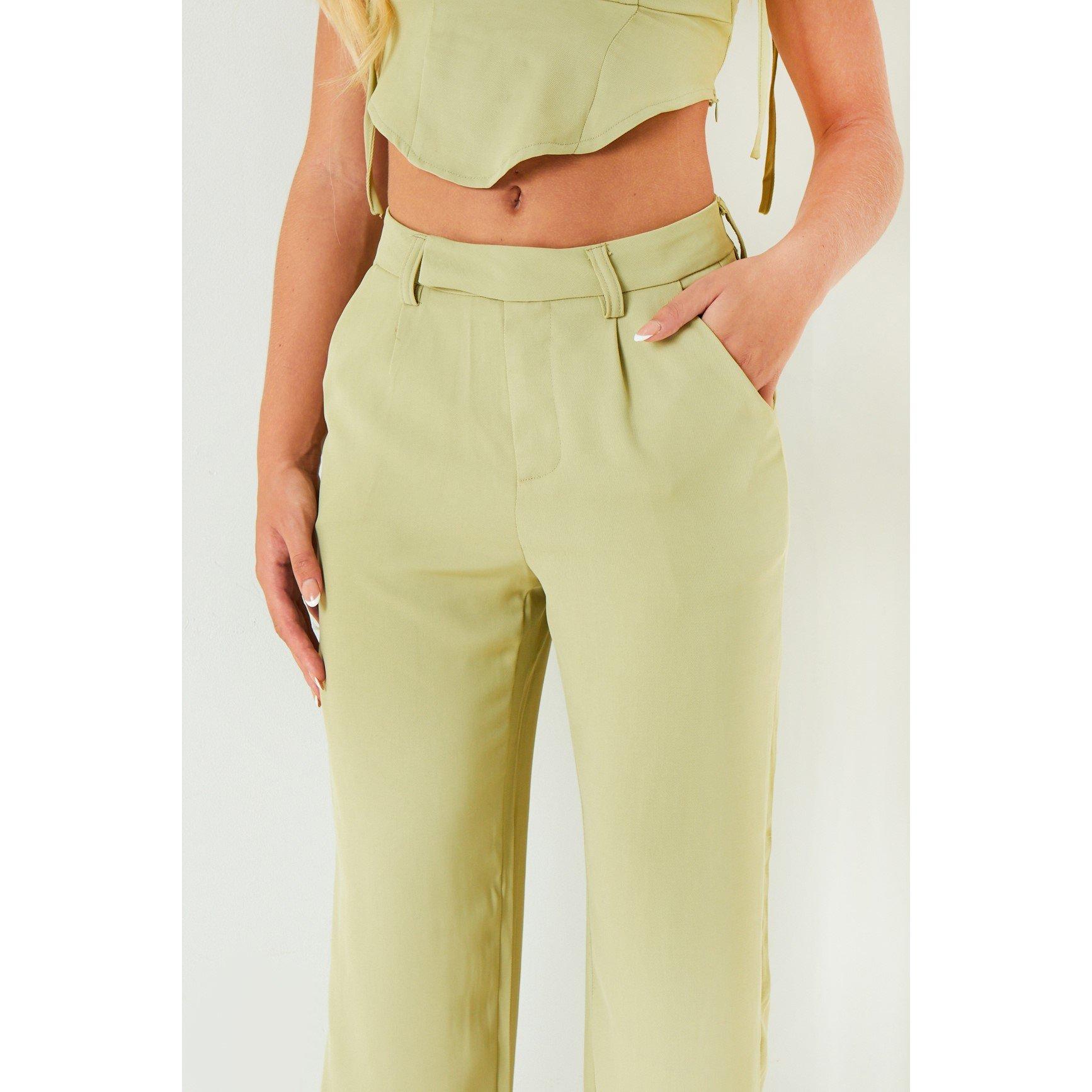 Missy Empire ME Straight Leg Trousers