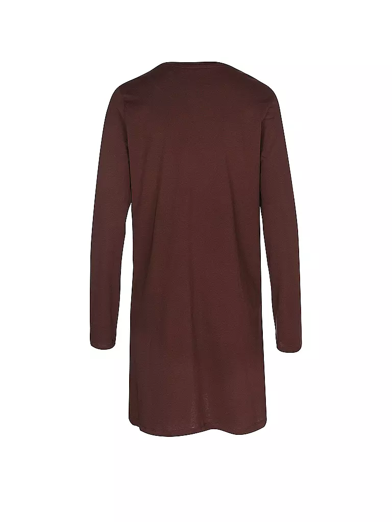 MARC O'POLO Nachthemd - Sleepshirt dunkelrot