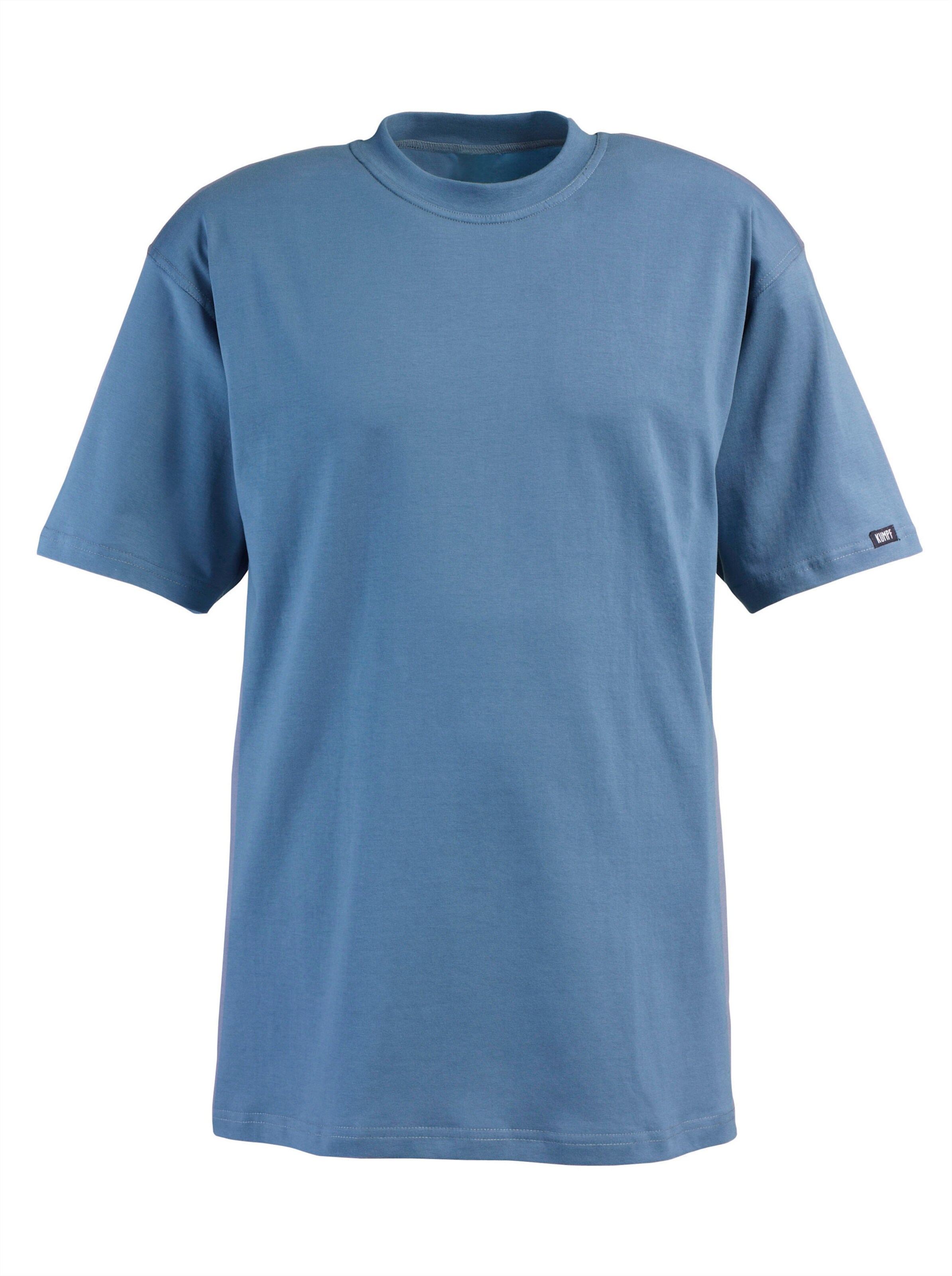 Kumpf Shirt in marine + stahlblau