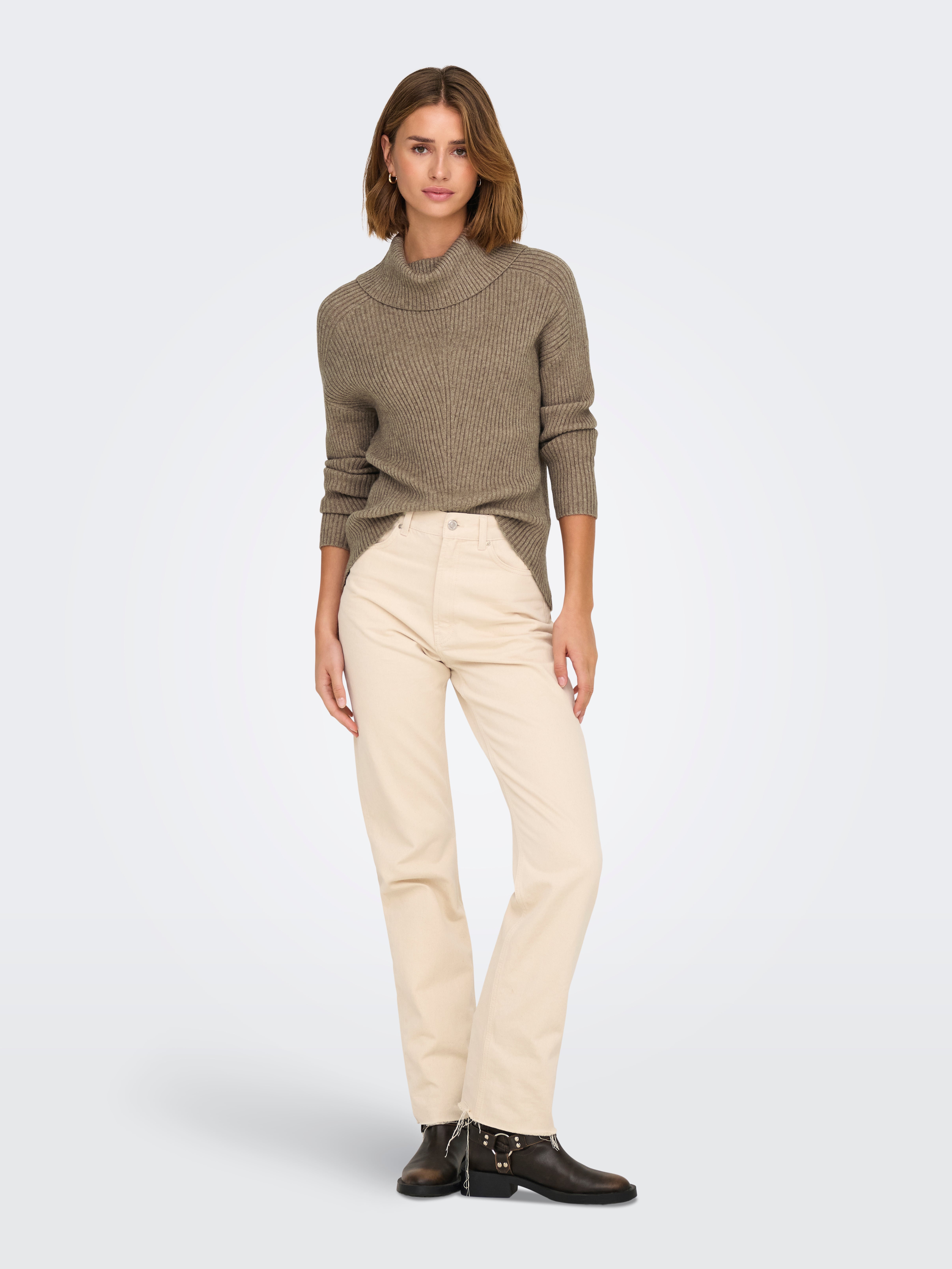 ONLKATIA Strickpullover Malt Ball