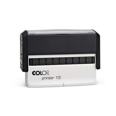 Colop Printer 15 - Tampon personnalisable - 3 lignes - format rectangulaire