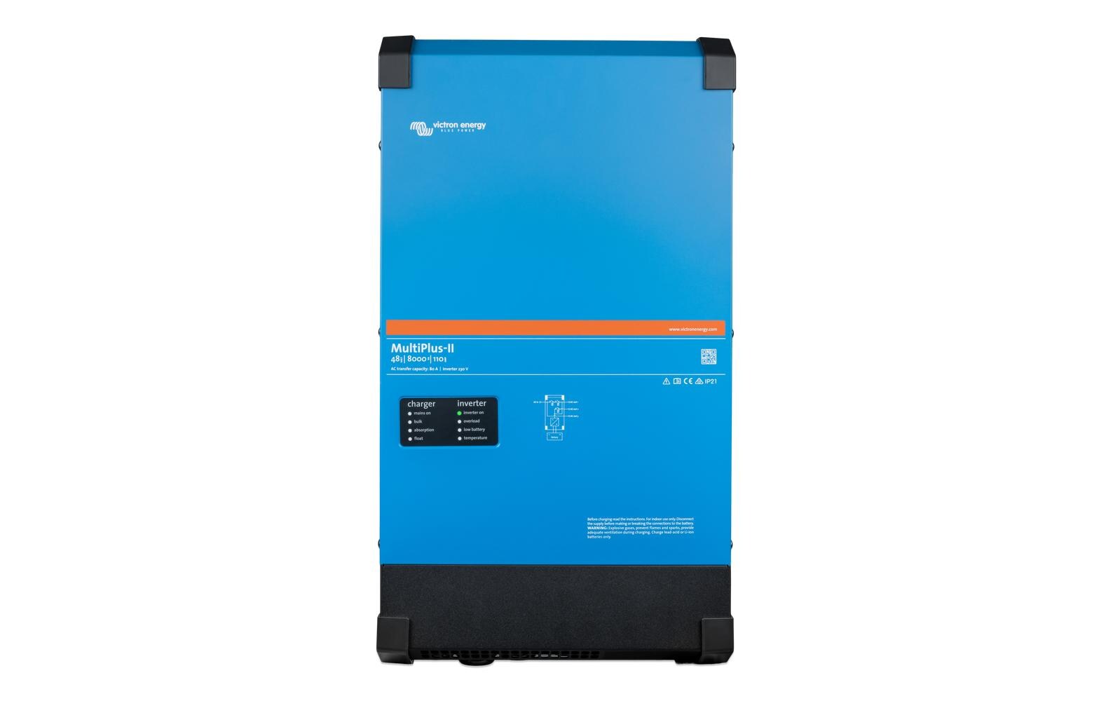Wechselrichter MultiPlus-II 48/8000/110-100 48V 8000 VA 100A<br>Wechselrichter-/Ladegerät mit 95% Wirkungsgrad
