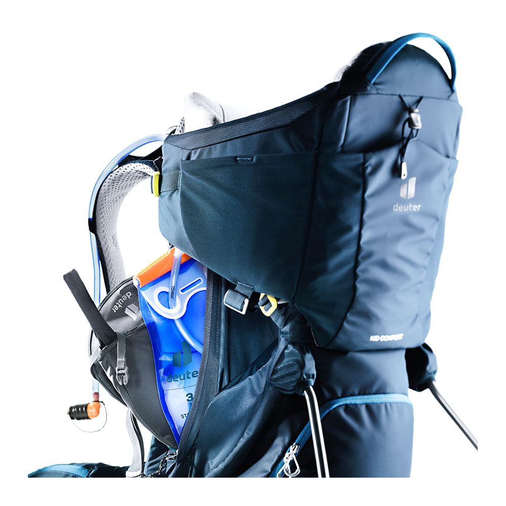 Deuter KID COMFORT 14L - Porte-bébé + Pare-soleil midnight