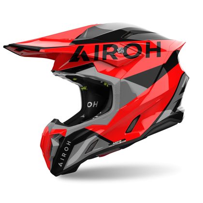 Casque cross Airoh TWIST 3 - KING 2024 - Rouge