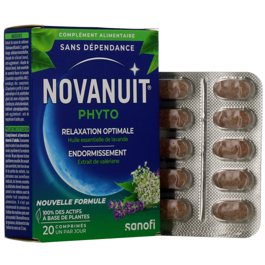 Novanuit Phyto : plantes pour dormir - Relaxation, endormissement