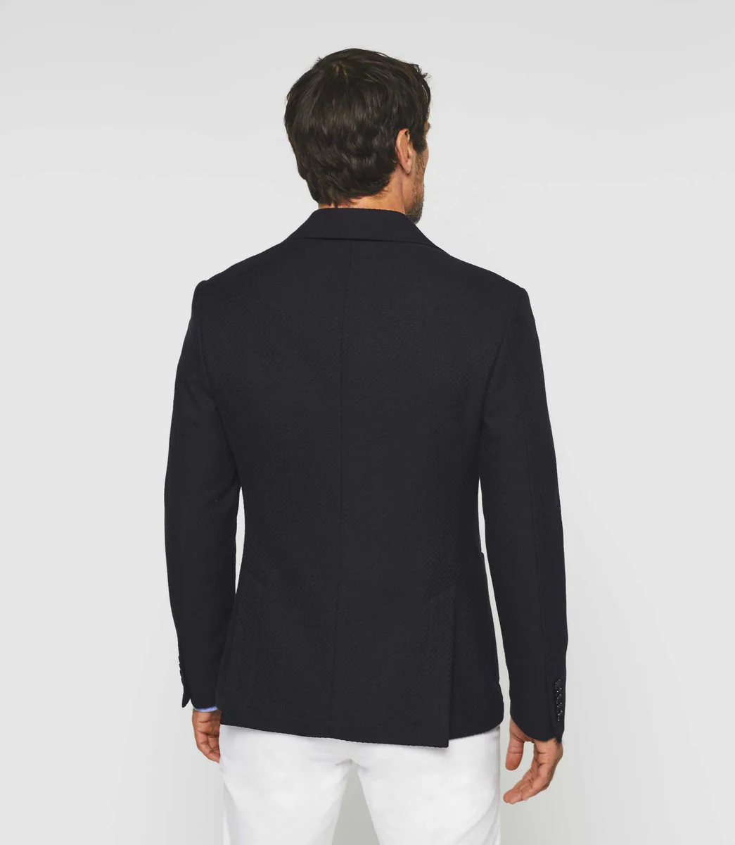 Veste croisée marine 