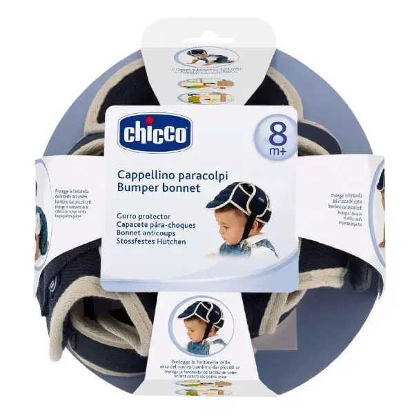 Boné de proteção Chicco Wellbeing & Protection +8m