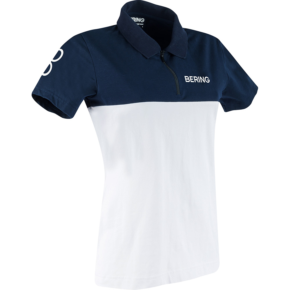 Bering - Polo femme Lady 2023 Blanc / Navy